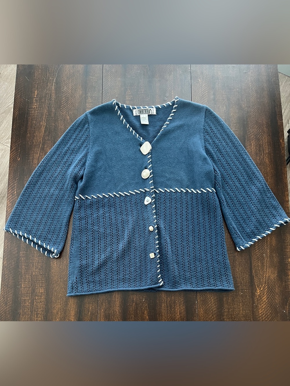 Vintage Cottagecore Curio Buttoned Cardigan